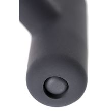 Чёрная анальная мини-вибровтулка Erotist Shaft - 7 см. Черный