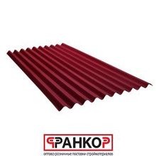 Oндалюкс Бордо Волнистый лист 1950x950 мм