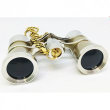 Бинокль Театральный На Цепочке (Цвет- Серебро Хром)