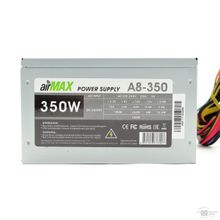 AirMax A8-350W Блок питания 350W ATX 24+4+6пин, 80mm SCP OVP OCP UVP ATX 12V v.2.3