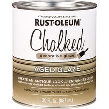 Rust-Oleum Chalked Decorative Glaze 887 мл состаренный металлик