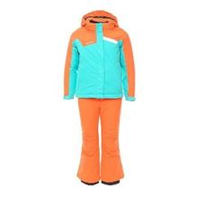 Костюм (куртка+брюки) для девочек Icepeak 452000501IV, цвет зелёный, р. 128, 100%полиэстер(519)