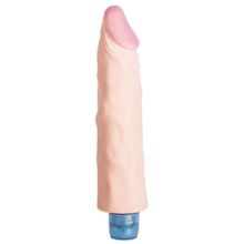 Телесный вибратор Vibro Realistic Cock Dildo - 19,5 см. (241960)