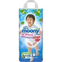 Подгузники-трусики MOONY BIG BOY (12-17кг) 38 шт.