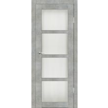  Двери sinergi  "трио" бетон (сатинат матовое)