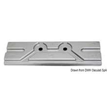 Osculati Aluminium plate anode for Mercury Mariner 150 HP, 43.434.31
