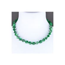 Бусики-Колечки Бусы им.Малахит "Кубизм" арт. П4040