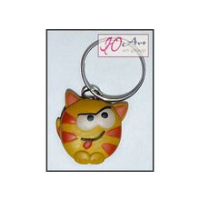 Брелок "полосатый кот"