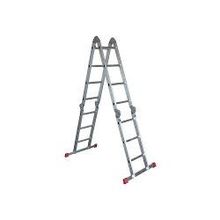 Лестница-трансформер Rigger 101414р, 4х4, четыре секции четыре ступени