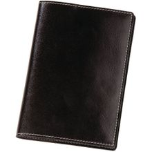 Обложка для паспорта из натуральной кожи Cover, черная