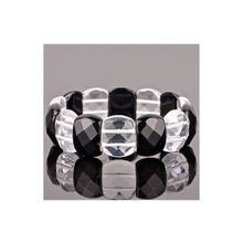 Бусики-Колечки Браслет Агат, хрусталь "Аделина" арт. бП2701