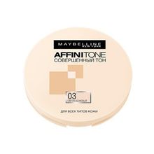 MAYBELLINE Компактная пудра выравнивающая Affinitone, MAYBELLINE