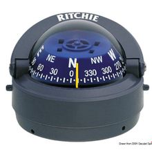 Osculati RITCHIE Explorer extern. compass 23 4 grey blue, 25.081.13