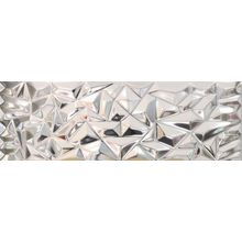 Керамическая плитка Venis Prisma V12899161 Silver настенная 100х33,3