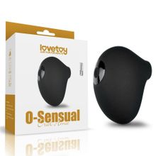 Черный клиторальный стимулятор O-Sensual Oral Ama (232073)