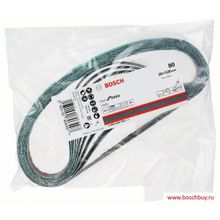 Bosch Набор 10 шлифлент Best for INOX K80 Y580  20x520 мм по нержавейке (2608608Y66 , 2.608.608.Y66)