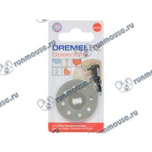 Аксессуар к инструменту - отрезной круг Dremel "SC545" 2615S545JB, 38мм, для резки особо прочных материалов, алмазный [133298]