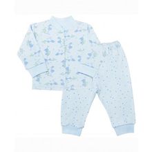 Веселый малыш Аистенок голубая