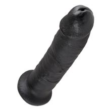 Чёрный фаллоимитатор 9  Cock - 22,9 см. Черный