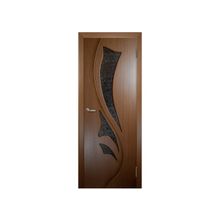 межкомнатная дверь Лилия 5ДО3 - комплект (Владимирская фабрика) шпон, цвет-орех