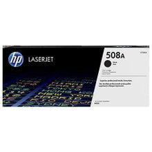 kартридж hewlett-packard hp 508a black original laserjet toner cartridge (cf360a)