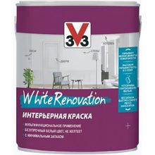 V33 White Renovation 900 мл белая база C глубокоматовая