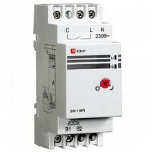 ФотоРеле с выносным датчиком DIN-1 (ФР) 2-100Лк 25А (3000Вт) | код. fr-din-1-25 | EKF