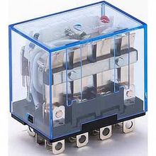 промежуточное Реле 4 конт. с инд. LED 10А 220В AC ПР-102 | код. 23210DEK | DEKraft