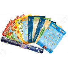 Банда умников «Набор плакатов в подарочном тубусе» УМ049