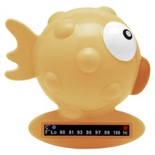 Термометр для ванны Chicco Baby Moments"Рыба-шар", желтый, 320719043
