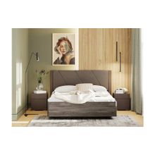 Сильва Спальня Summit 1   ясень анкор тёмный   графит софт