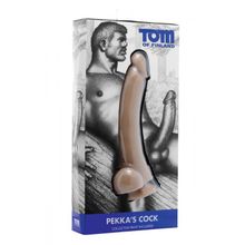 XR Brands Телесный фаллоимитатор Pekkas Cock - 28 см.