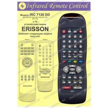 Пульт Erisson (IRC 7120 DD) (TV)