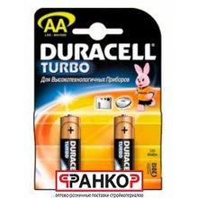 Duracell батарейка LR6-2BL turbo