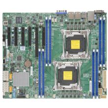 Материнская плата supermicro mbd-x10drl-i-o, c612, socket 2011-3, ddr4, atx