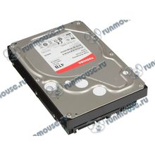 Жесткий диск 4000ГБ Toshiba "N300" HDWQ140UZSVA, 7200об мин., 128МБ (SATA III) (oem) [140020]