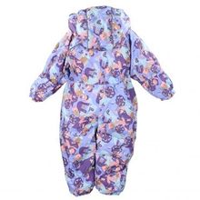 Huppa Huppa, Комбинезон демисезонный Mirko для девочки (сиреневый принт) 3186BS15 373