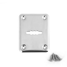 Накладка дверная на квадратном основании под сувальдный ключ Avers DP-01-S-CR хром