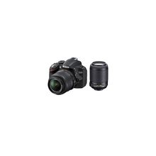 Фотоаппарат Nikon D3200 Kit (VR 18-55+ 55-200 VR)