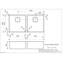 Мойка Reginox Texas 40x40+40x40 LUX 3,5