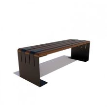 Скамейка садовая «СИМФЕРОПОЛЬ» банкетка (2,5м)