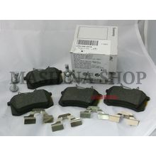 Колодки тормозные задние AUDI A3 A4 A6 Volkswagen Golf V 10 03->, Touran 2 03->, SKODA Octavia 6 04-