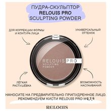 RELOUIS PRO Пудра-скульптор SCULPTING POWDER UNIVERSAL тон 01 универсальный