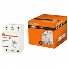 Реле напряжения 1ф серии АЗМ 40А-220В |  код. SQ1504-0004 |  TDM