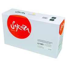 Картридж SAKURA CLTY407S для Samsung CLP-320 325, CLX-3185, желтый, 1000 к.