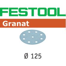 Шлифовальные круги Festool STF D125 8 P120 GR 10