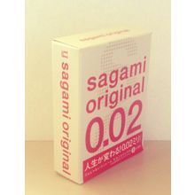 Sagami Ультратонкие презервативы Sagami Original - 3 шт.