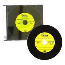 Диск CD-R 700Mb MIREX, 52x (1 шт.) Maestro (Vinyl) Slim Case, UL120120A8S