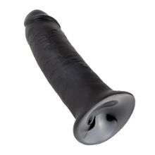 Чёрный фаллос-гигант 10  Cock - 25,4 см. Черный