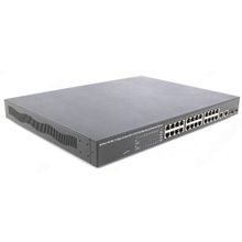 Коммутатор MultiCo   EW-P72424IW-AT   Управляемый коммутатор (24UTP 10 100 1000Mbps +  2Combo  1000BASE-T SFP  PoE+)